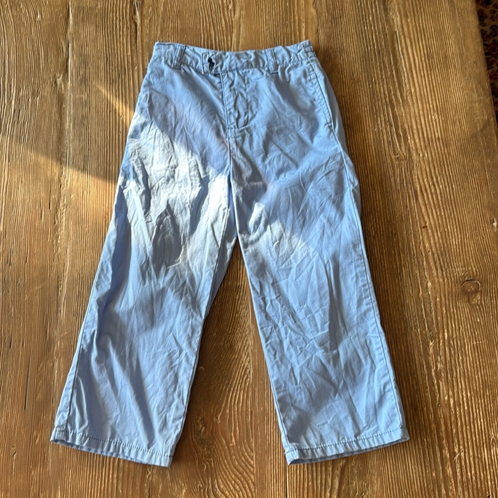 Ralph Lauren Polo cotton Boys baby Blue Pants 4T